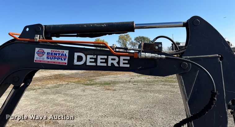 image for item EN0653 2019 John Deere 35G mini excavator