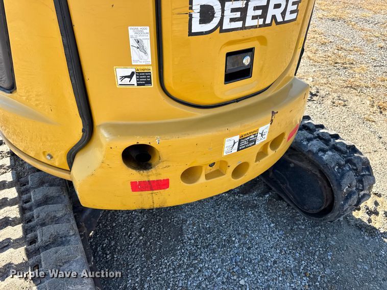 image for item EN0653 2019 John Deere 35G mini excavator