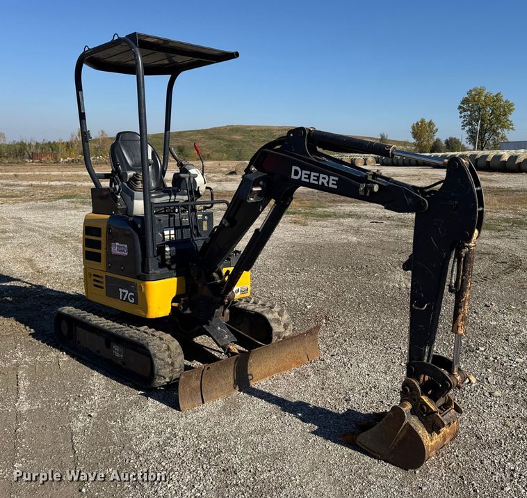 EXCAVADORA 2019 JOHN DEERE 17G