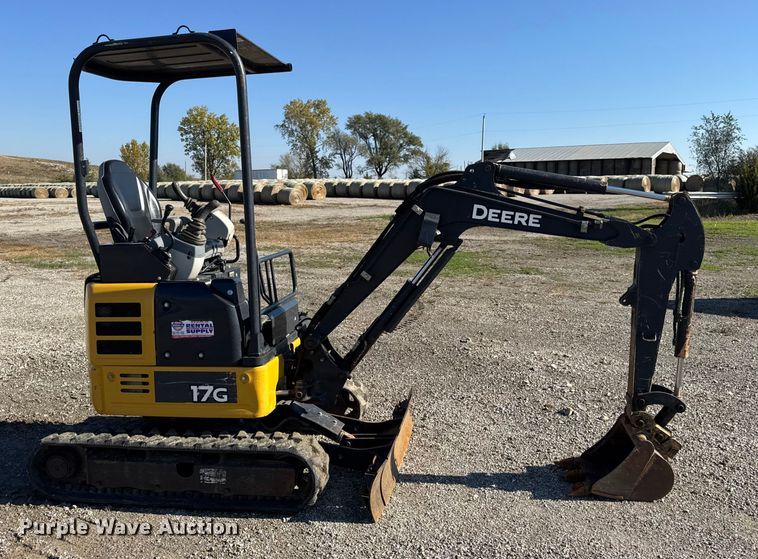 EXCAVADORA 2019 JOHN DEERE 17G