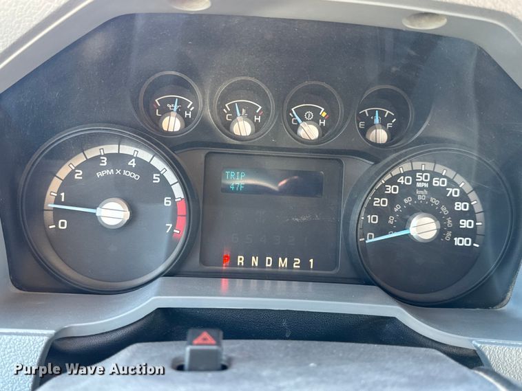 image for item EN0655 2012 Ford F250 Super Duty utility bed pickup truck