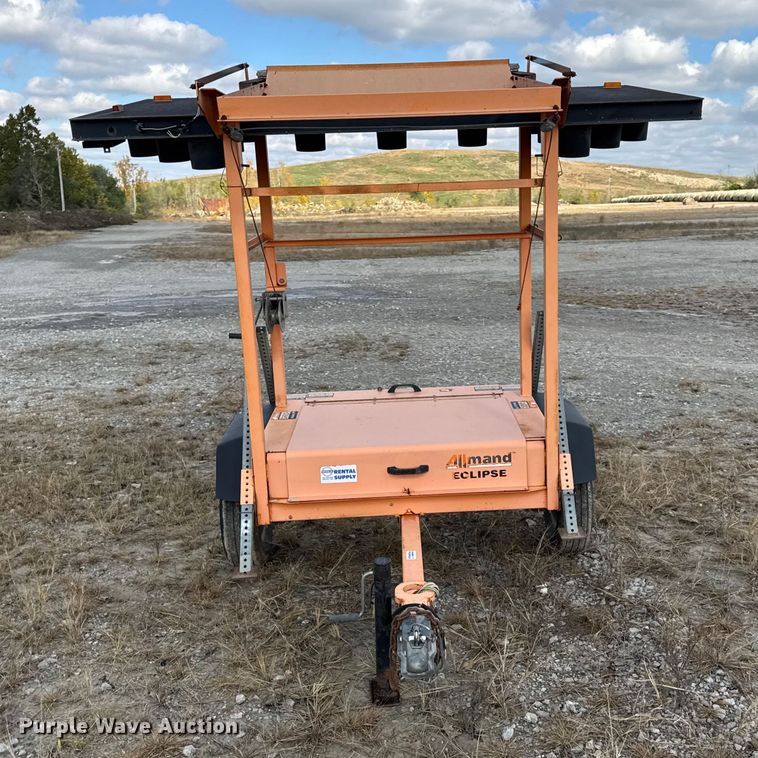 image for item EN0656 Allmand 2200 ALT arrow board trailer