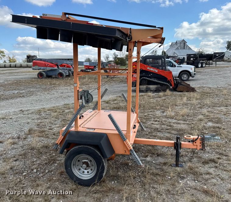 image for item EN0656 Allmand 2200 ALT arrow board trailer