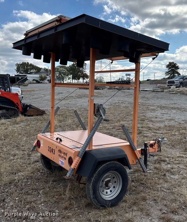 image for item EN0656 Allmand 2200 ALT arrow board trailer