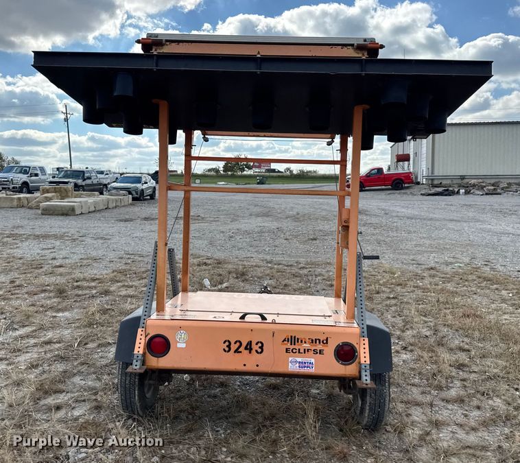 image for item EN0656 Allmand 2200 ALT arrow board trailer