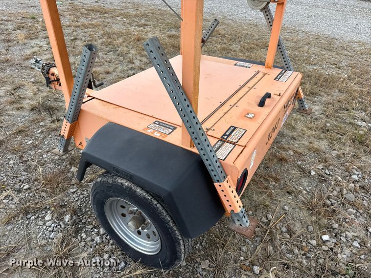 image for item EN0656 Allmand 2200 ALT arrow board trailer