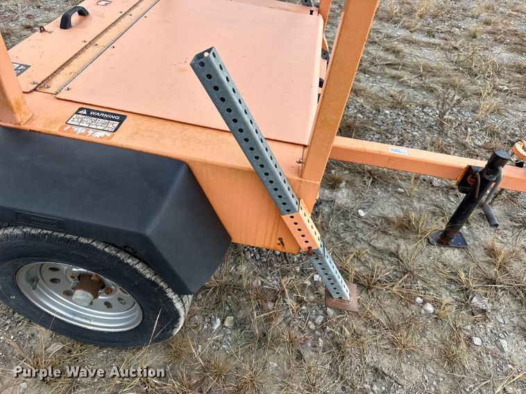 image for item EN0656 Allmand 2200 ALT arrow board trailer