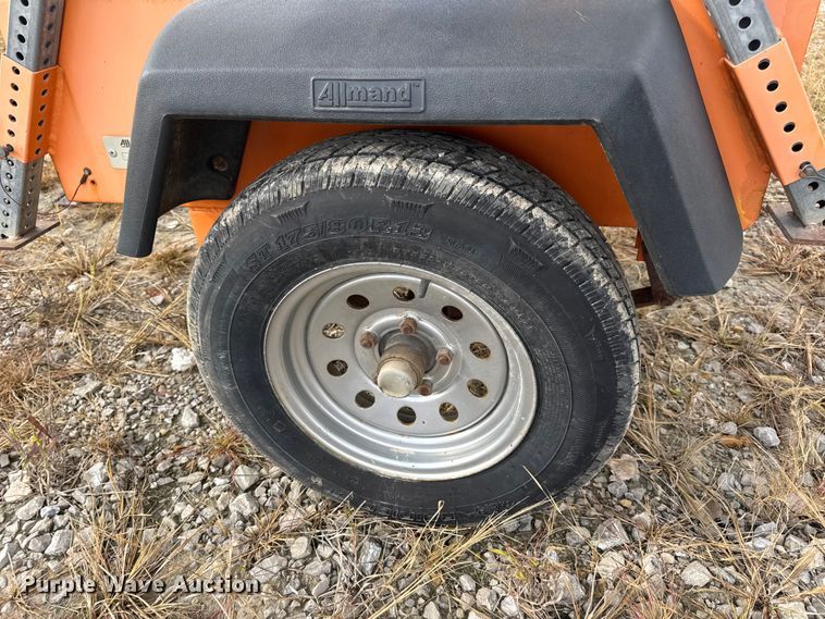 image for item EN0656 Allmand 2200 ALT arrow board trailer