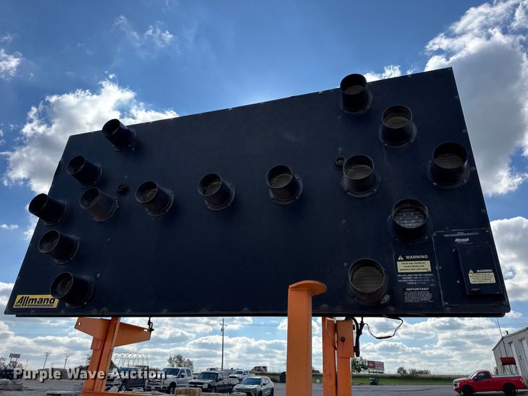 image for item EN0656 Allmand 2200 ALT arrow board trailer