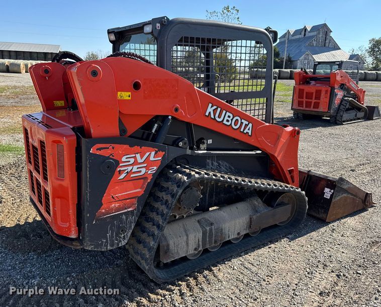 MINI CARGADOR SOBRE ORUGAS 2019 KUBOTA SVL752