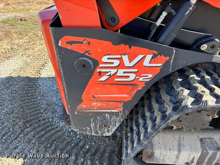 image for item EN0658 2019 Kubota SVL75-2 tracked skid steer loader