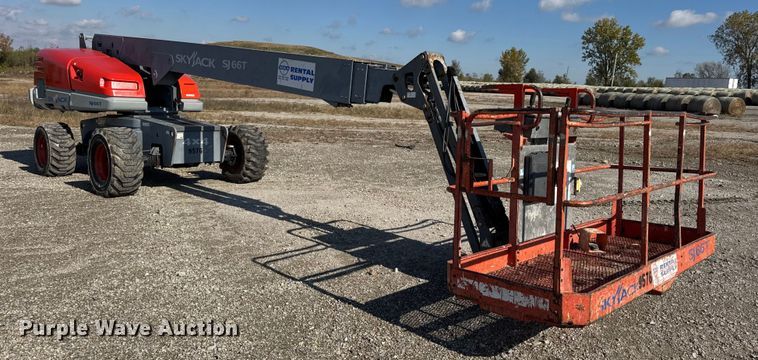 image for item EN0659 2012 SkyJack SJ66T boom lift