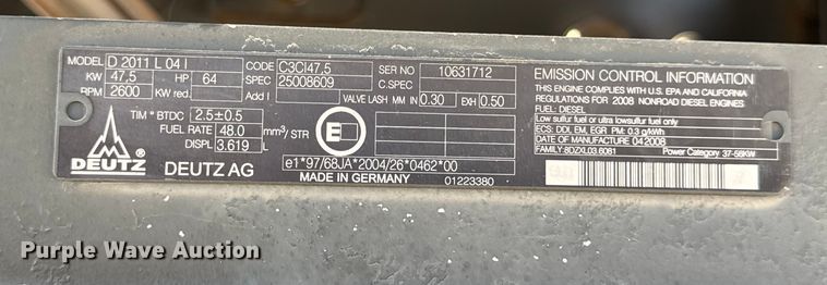 image for item EN0659 2012 SkyJack SJ66T boom lift