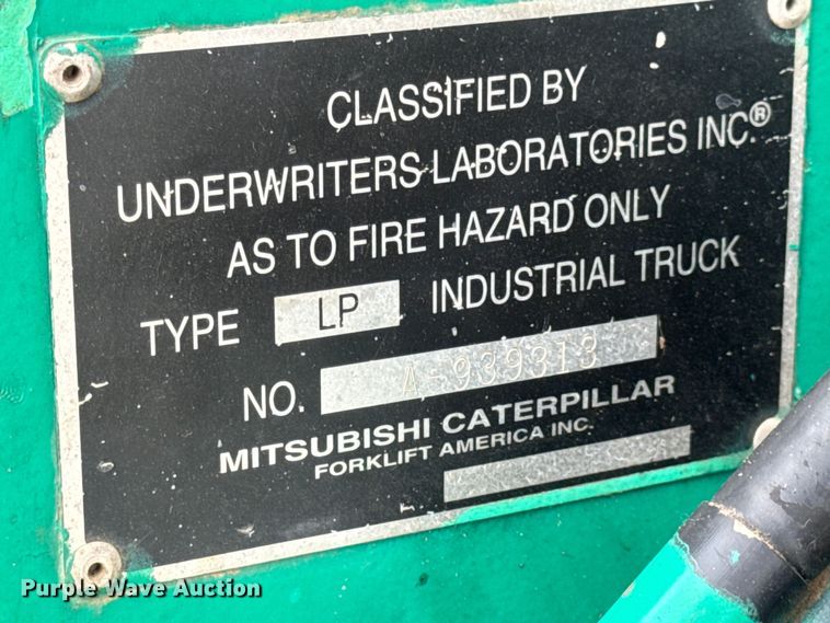 image for item EN0672 Mitsubishi FGC15 forklift