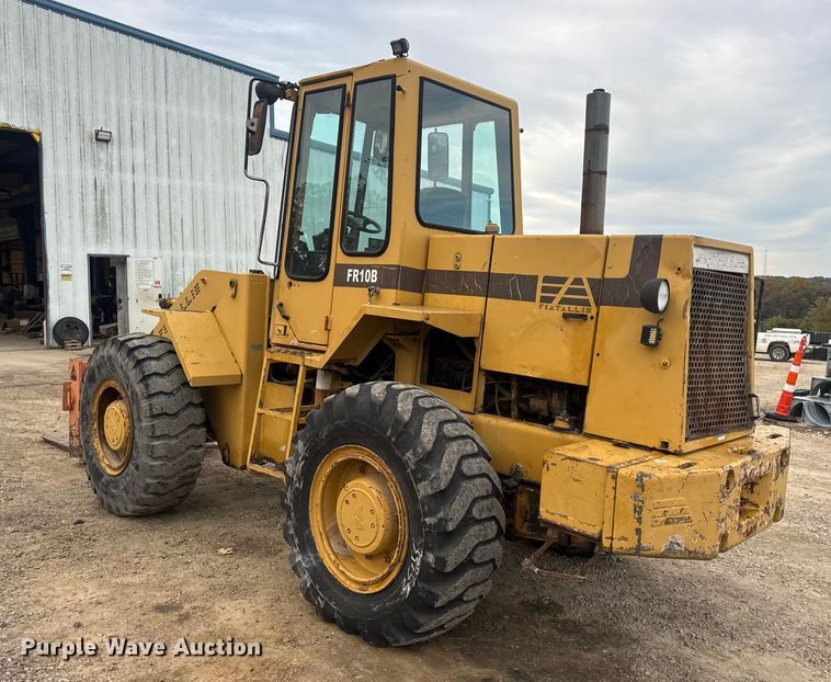 image for item EN0673 1988 Fiatallis FR10B wheel loader