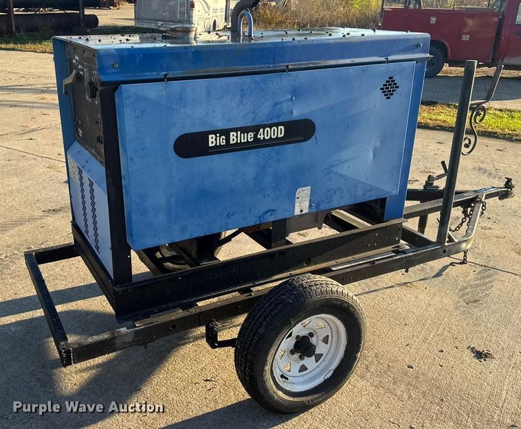 image for item EN0678 Miller Big Blue 400D welder/generator