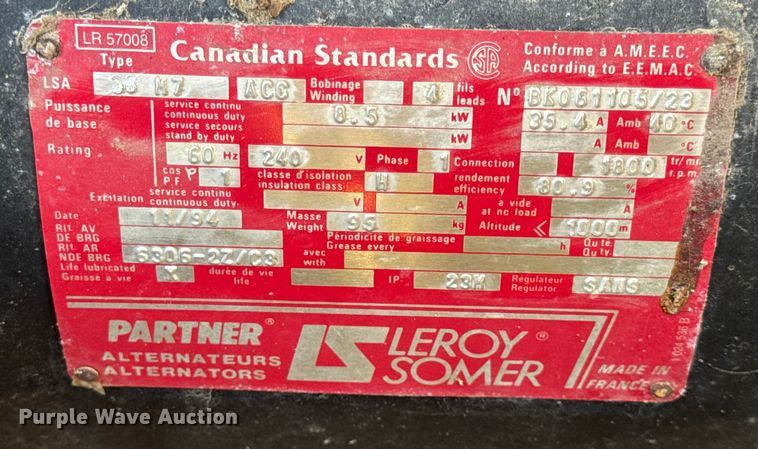 image for item EN0679 Amida AL4060D-4MH light plant