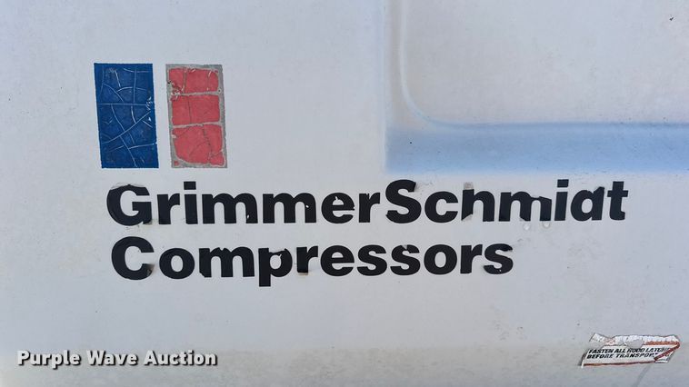 image for item EN0683 Grimmer Schmidt 185DR air compressor
