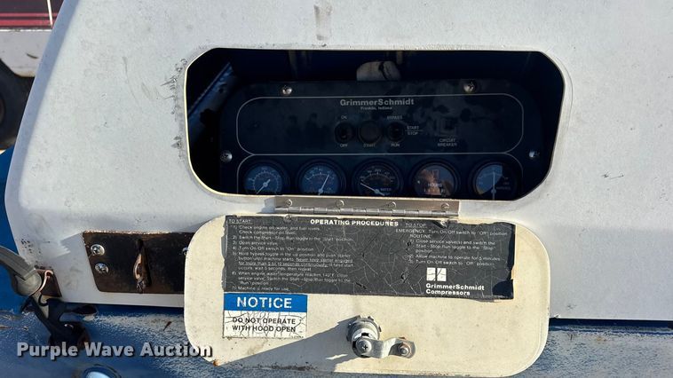 image for item EN0683 Grimmer Schmidt 185DR air compressor