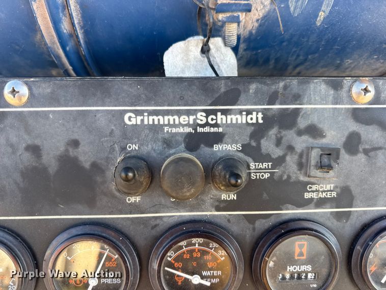 image for item EN0683 Grimmer Schmidt 185DR air compressor