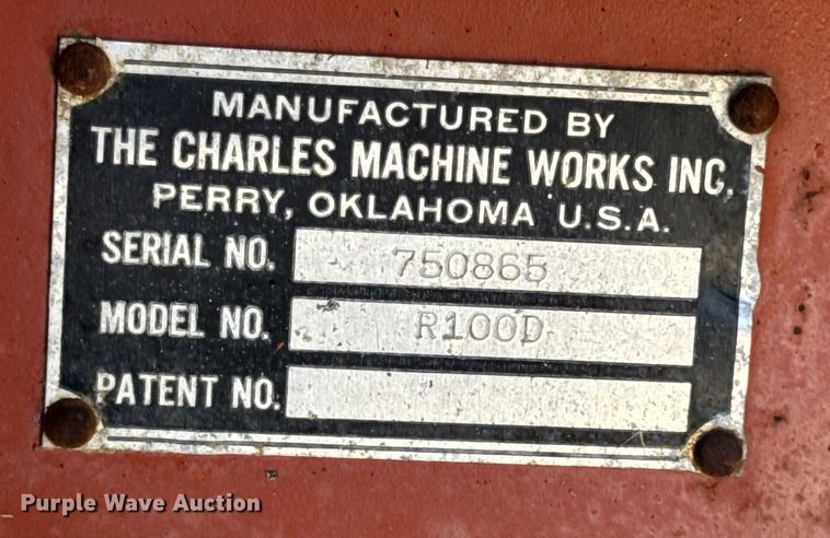 image for item EN0685 Ditch Witch R100 trencher