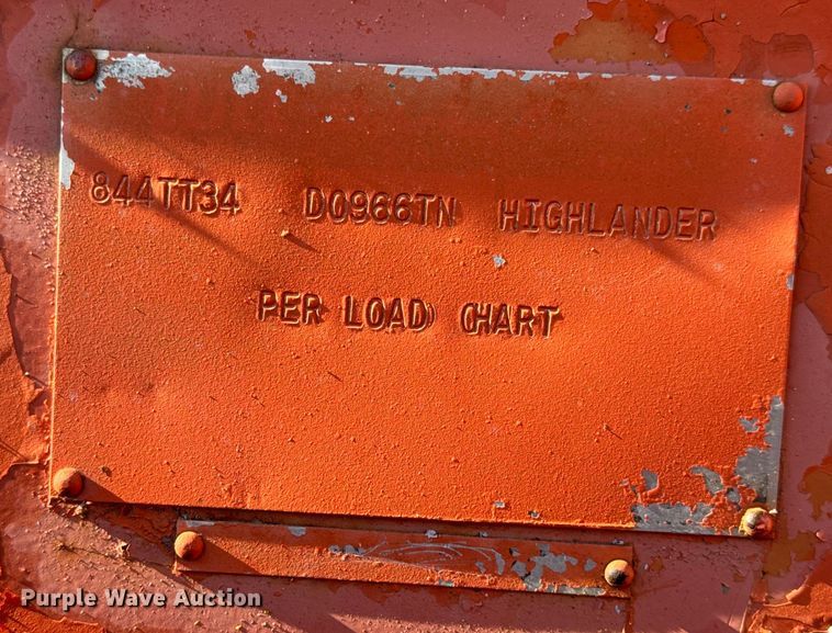 image for item EN0688 Lull 844TT34 Highlander telehandler