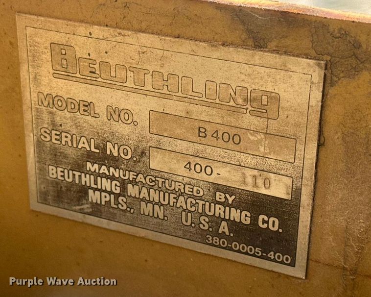 image for item EN0691 Beuthling B400 double drum vibratory roller