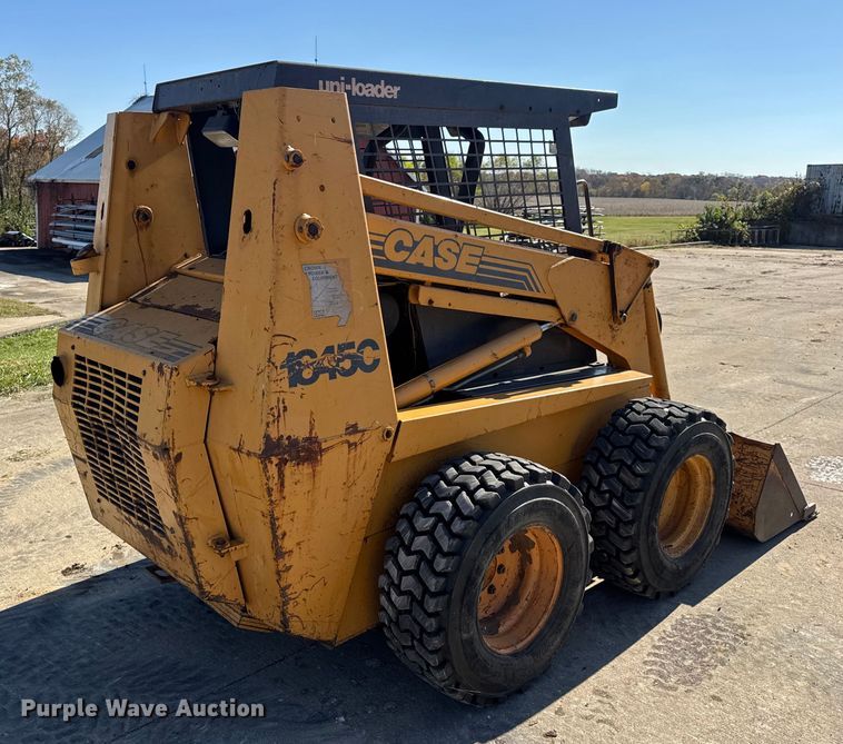 image for item EN0693 1996 Case 1845C skid steer loader