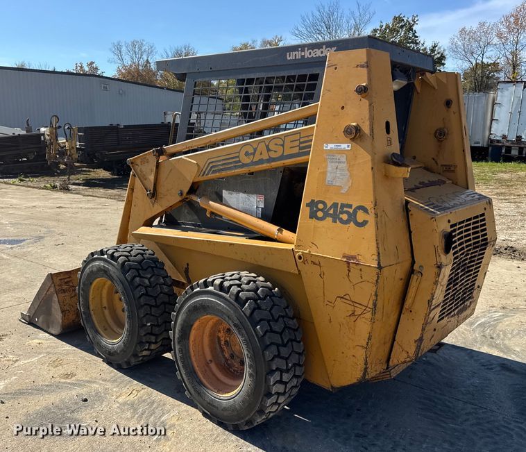 image for item EN0693 1996 Case 1845C skid steer loader
