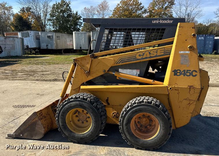 image for item EN0693 1996 Case 1845C skid steer loader