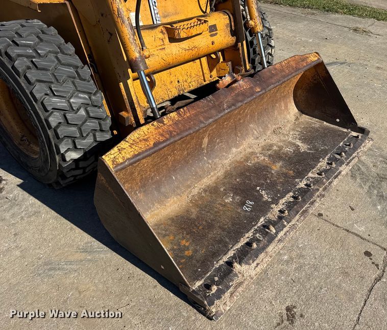 image for item EN0693 1996 Case 1845C skid steer loader