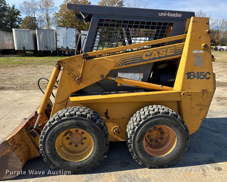 image for item EN0693 1996 Case 1845C skid steer loader