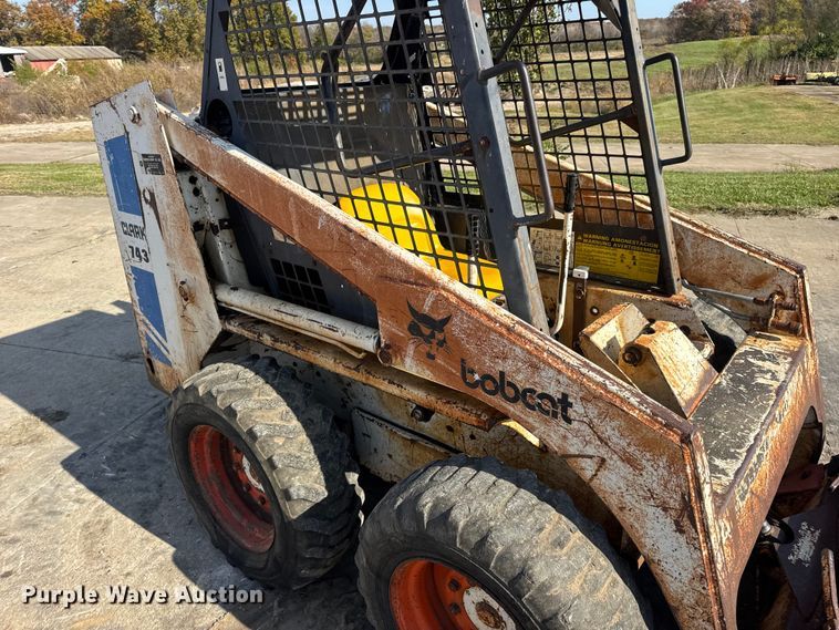 image for item EN0694 1984 Bobcat 743 skid steer loader