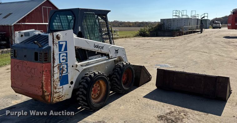 image for item EN0695 1995 Bobcat 763 skid steer loader