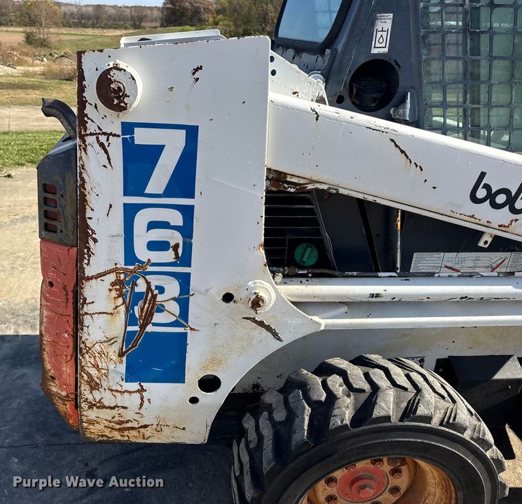 image for item EN0695 1995 Bobcat 763 skid steer loader