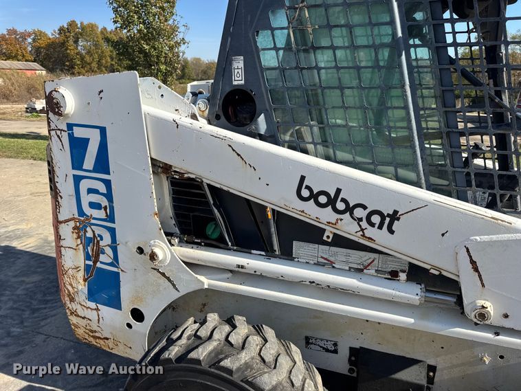 image for item EN0695 1995 Bobcat 763 skid steer loader