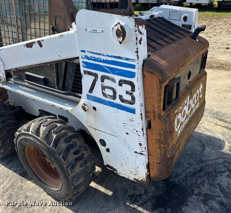 image for item EN0696 1997 Bobcat 763 skid steer loader