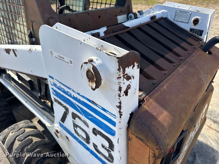 image for item EN0696 1997 Bobcat 763 skid steer loader