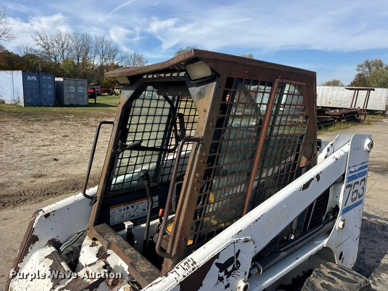 image for item EN0696 1997 Bobcat 763 skid steer loader