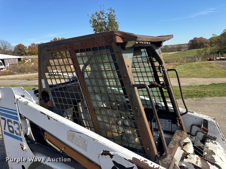 image for item EN0696 1997 Bobcat 763 skid steer loader