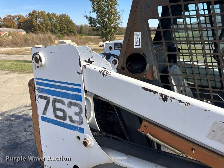image for item EN0696 1997 Bobcat 763 skid steer loader
