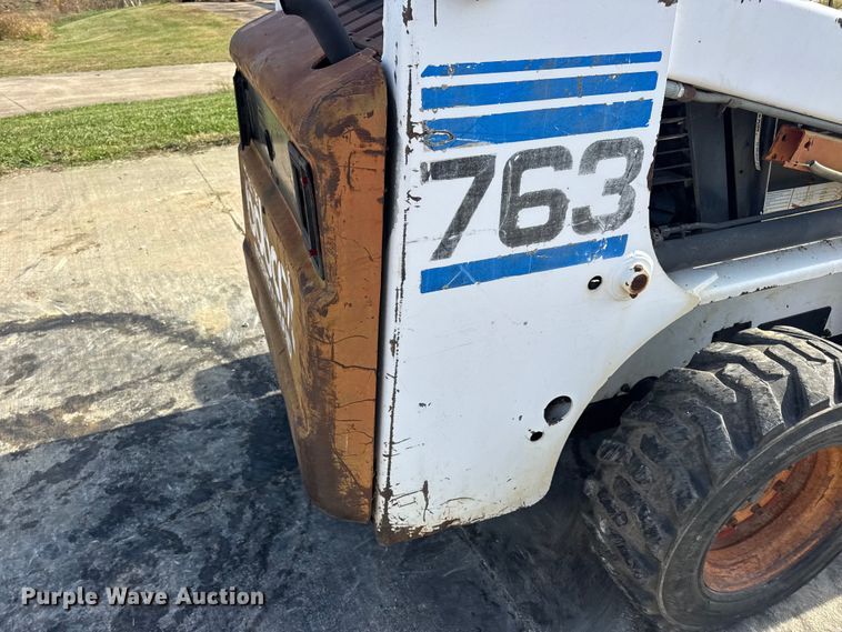image for item EN0696 1997 Bobcat 763 skid steer loader