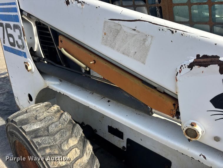 image for item EN0696 1997 Bobcat 763 skid steer loader