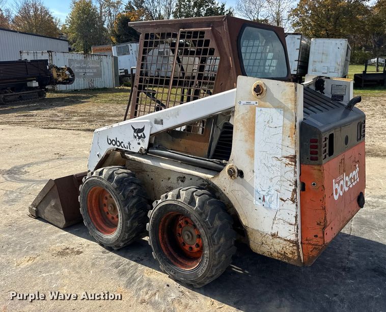 image for item EN0697 1993 Bobcat 753 skid steer loader