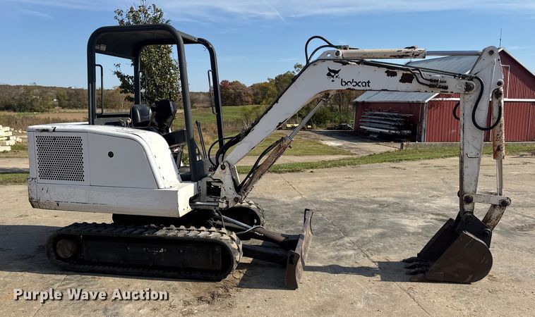 image for item EN0698 1995 Bobcat 331 mini excavator