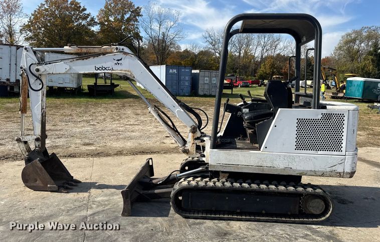 image for item EN0698 1995 Bobcat 331 mini excavator