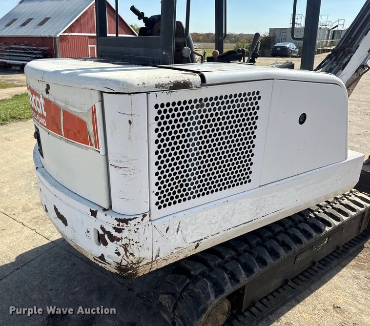 image for item EN0698 1995 Bobcat 331 mini excavator