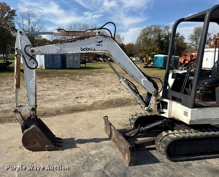 image for item EN0698 1995 Bobcat 331 mini excavator