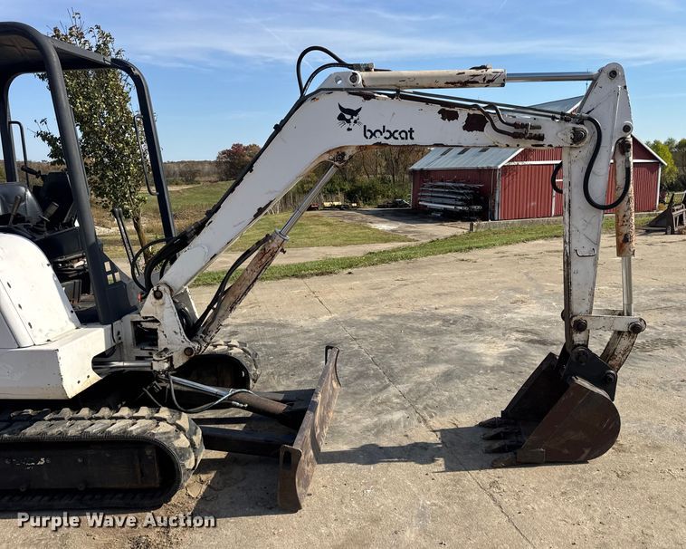 image for item EN0698 1995 Bobcat 331 mini excavator