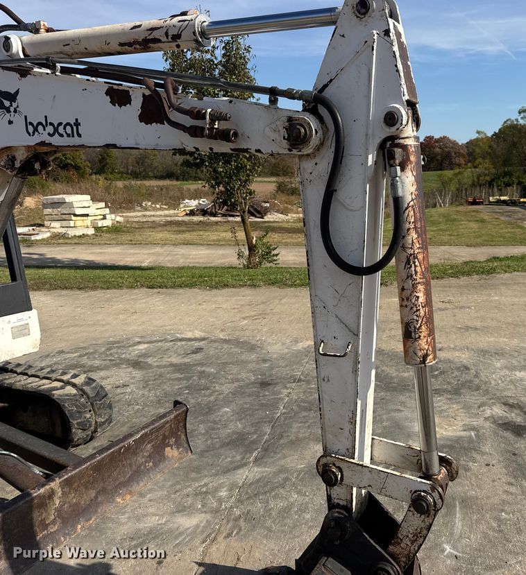 image for item EN0698 1995 Bobcat 331 mini excavator